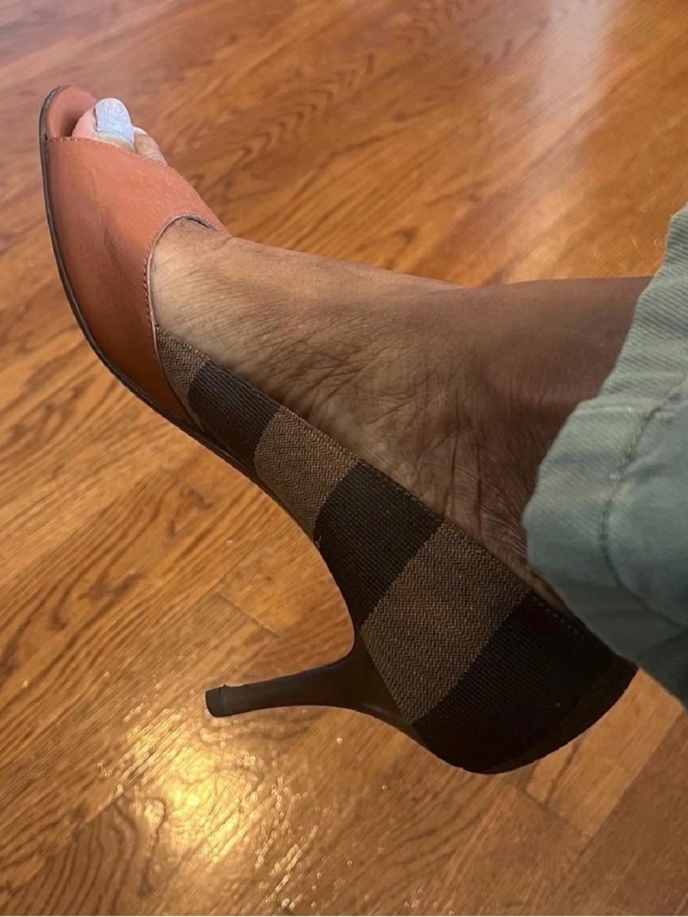 FENDI open toe Heels